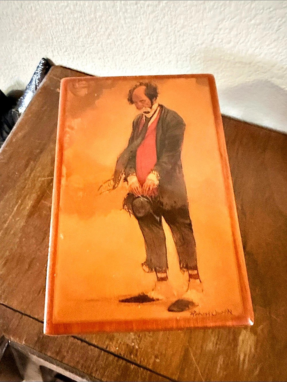 Reuge Robert Owen Clown Music Box - Send in the Clowns